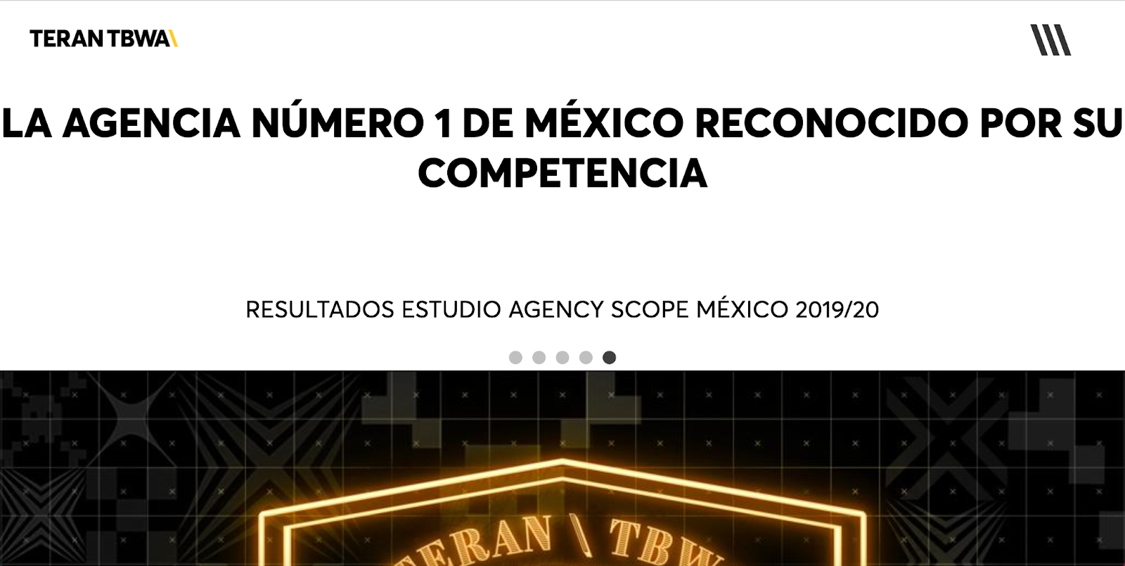 Teran TBWA es una de las mejores agencias en el 开云体育重庆时时彩marketing de México